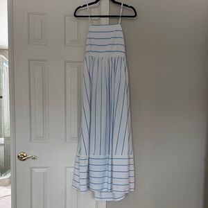 Chic Striped Maxi Dress